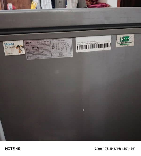 Haier Deep Freezer HDF 285 Inverter 2