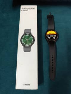 Samsung watch 6 classic 47mm complete box