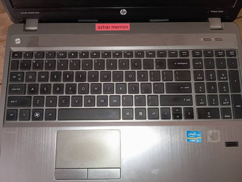 HP LAPTOP PROBOOK 4540S CORE i3 2nd gen 6gb ram 256ssd 03122810637 3