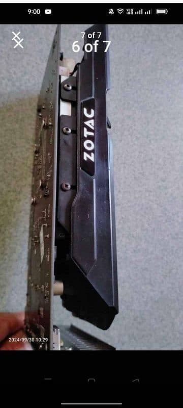 Graphic card GTX 750 ti ( read add) exchange possible h 3