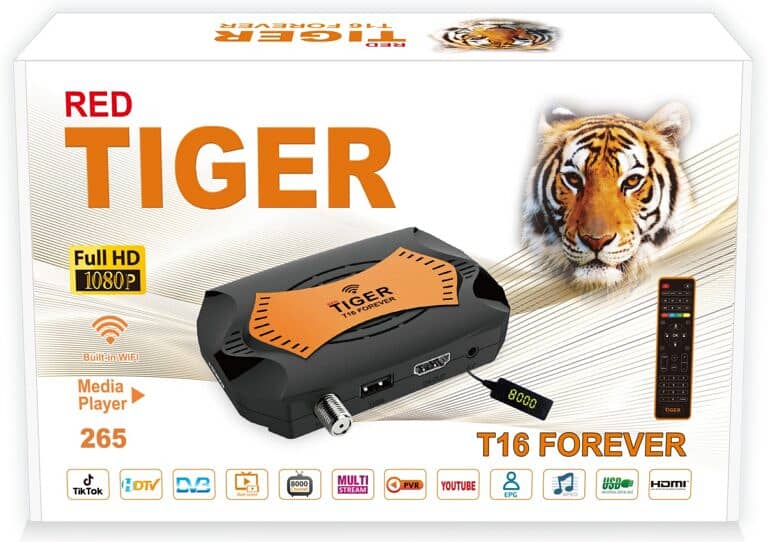 Tiger T16 forever Satellite Reciever 0