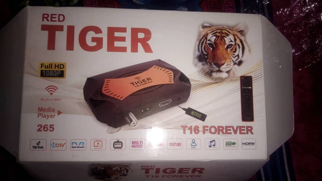 Tiger T16 forever Satellite Reciever 1