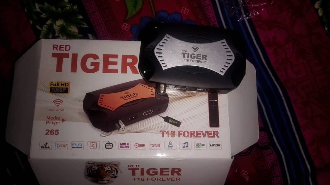 Tiger T16 forever Satellite Reciever 4