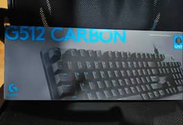 Logitech G512 Carbon Cherry MX Brown RGB Mechanical Gaming Keyboard