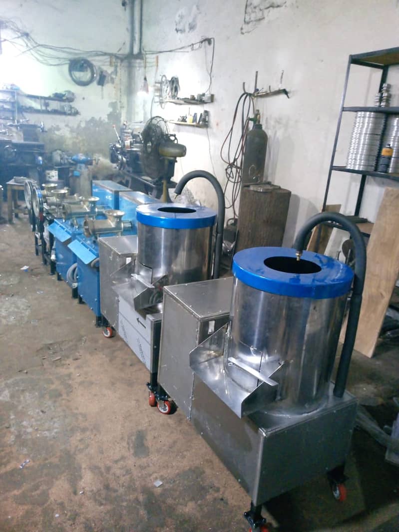 Potato Peeler Machine / Dough mixer/ atta machine 9