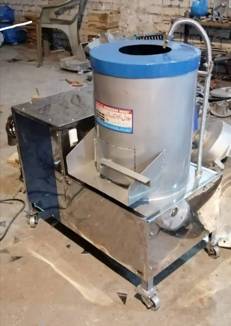 Potato Peeler Machine/Dough mixer/atta machine 4