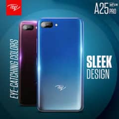 itel a 25pro with box 2 32 10 by 8 ha