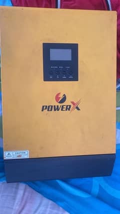 5KVA Power X Solar Inverter - Excellent Condition, Warranty Available