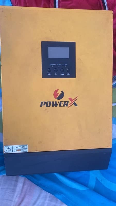 5KVA Power X Solar Inverter - Excellent Condition, Warranty Available 0