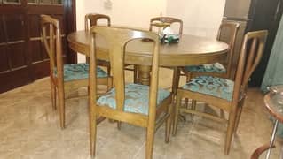 dining table with 6 chairs