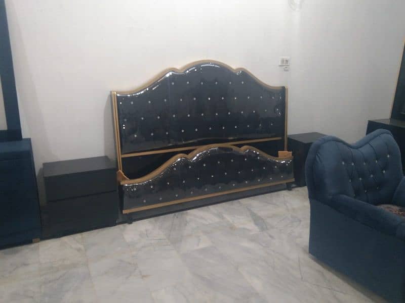 king Size Double Bed Set/Bedroom Set/Bed set 0