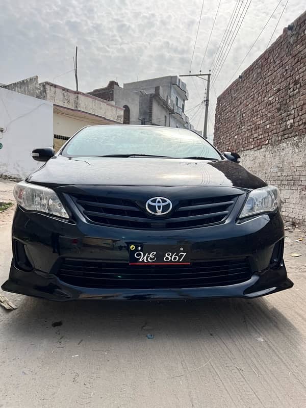 Toyota Corolla XLI 2011 0