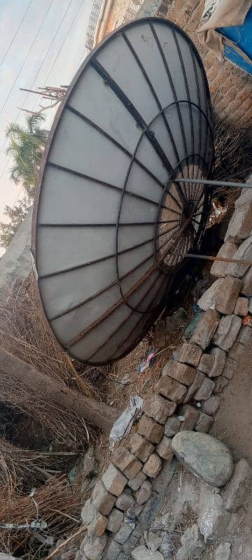 10/ft dish our LG tv our resiver net wala 7