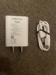 Tecno,infinix ka 100% original 70w box pulled charger hy