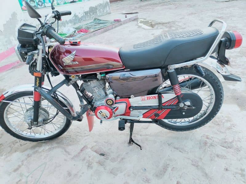 honda 125 self start fir sale 3