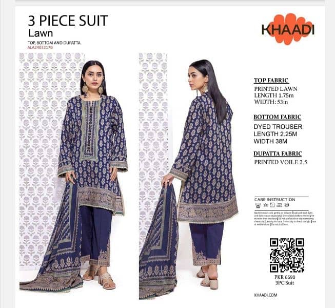 khaadi 3pc Lawan 6