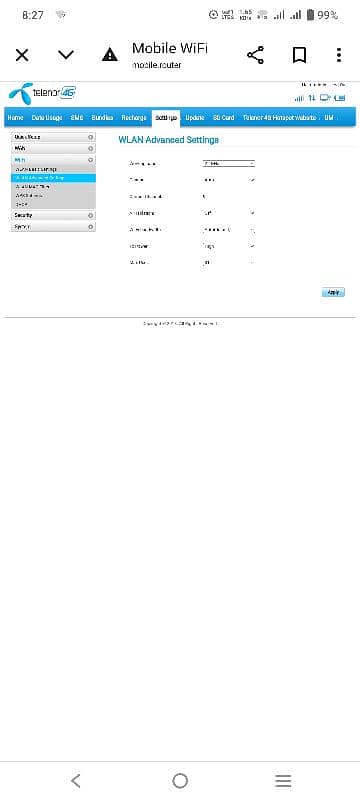 Telenor 4G LTE Mifi mf13 8