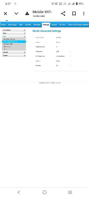 Telenor 4G LTE Mifi mf13 9