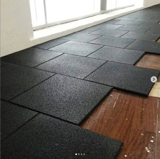 Gym Flooring - Rubber Tiles - Carpet Tiles - Synthetic carpet 0