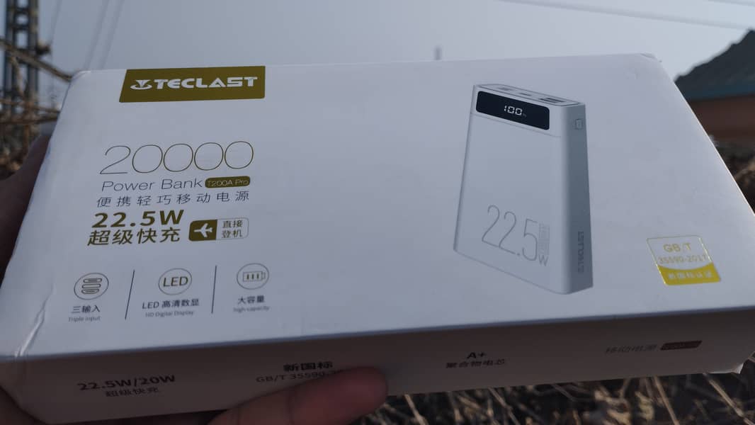 Teclast 20000 MAH Power Bank 5