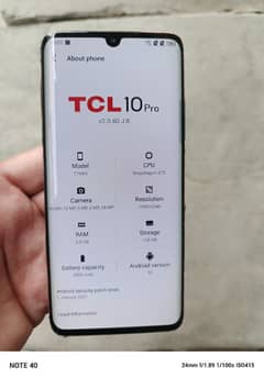 TCL 10 pro gaming phone