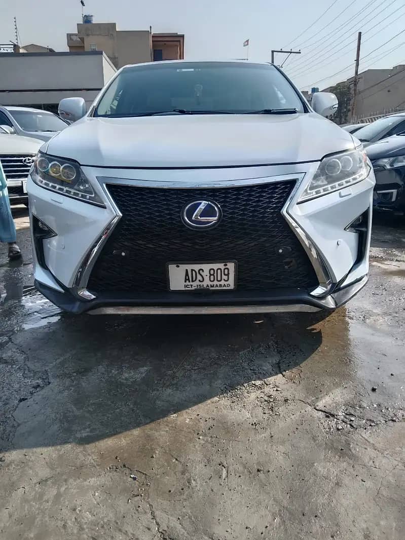 Lexus RX Series 450 H 2012 10