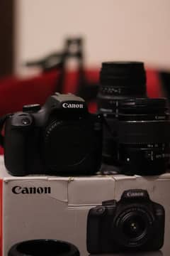 Canon Eos 4000d with Sigma 70 _300 & 28 -55  || New Condition For Sale