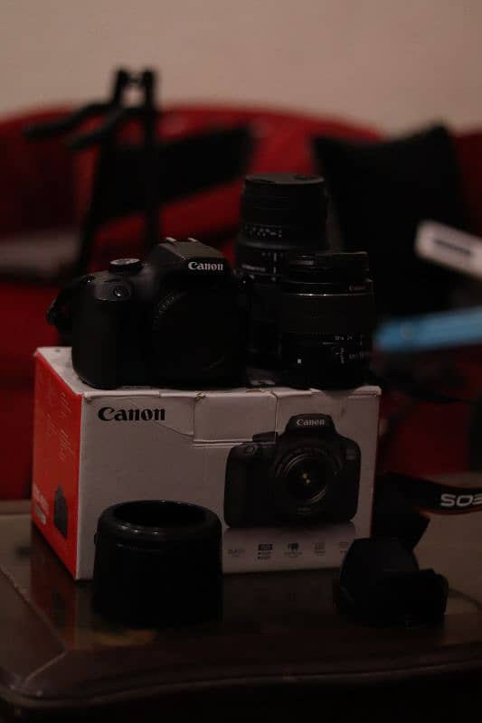 Canon Eos 4000d with Sigma 70 _300 & 28 -55  || New Condition For Sale 3