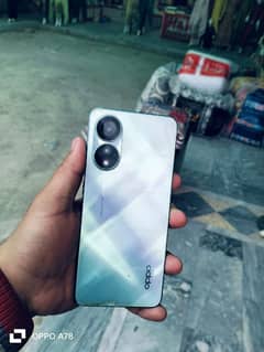 Oppoa78 8+8:256fingerprint on display Lush piece with voccharger nobox