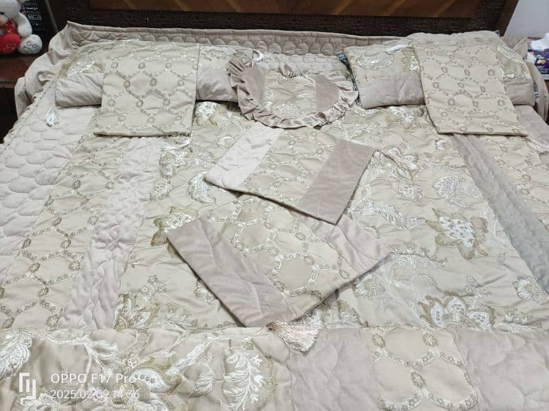 bridal bed comforter set 3