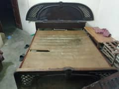 wodden bed sale only bed condition 6/10