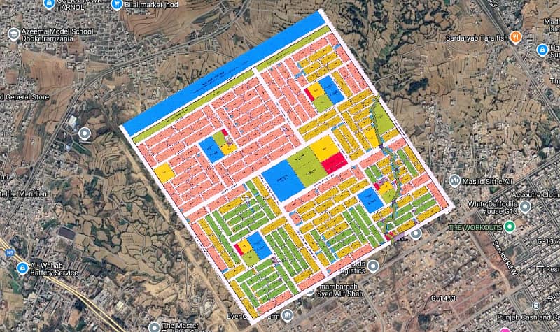 1 Kanal Beautiful Prime Location Transferable plot for sale in F14 1