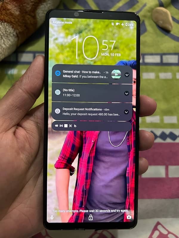 Xperia 1 mark 2 , 8/128gb all ok (non pta) gaming beast 1