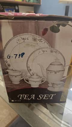 tea set 22 pieces