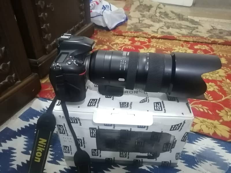 Nikon D750  WITH ( Lens 70-200 f2.8 Tamron G2) (190k) 0