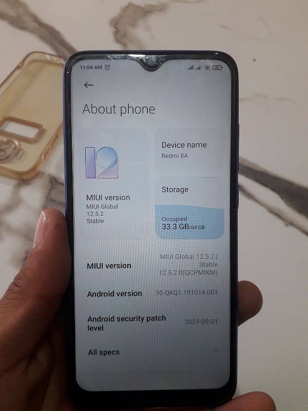 Redmi 8A with box 1