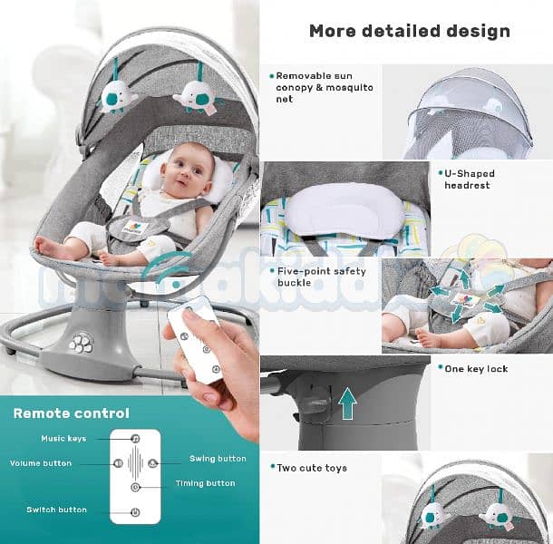 ELECTRIC SWING FOR NEW BORN 1