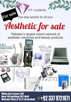 RUNNING BUSINESS OF AESTHETIC FOR SALE