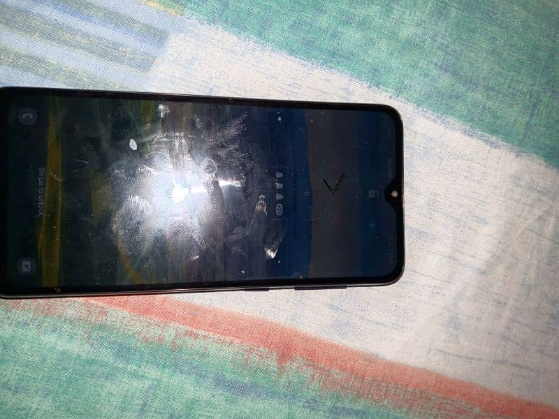 Samsung a30s display finger 0