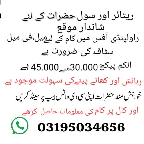 STAFF REQUIRED FOR OFFICE 0