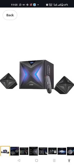 F&D Home Theater 2.1 wireless Sound System heavy bass full range