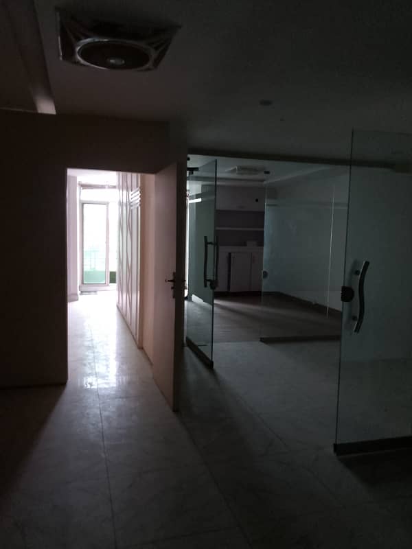 Double office for rent in G 11 markaz first floor front side Top Location gas instilled facing front side 1