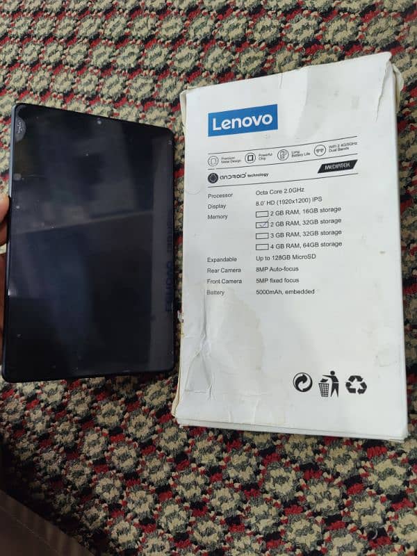 Lenovo 2+32GB Open Box 5000 mah Battery full ok 2