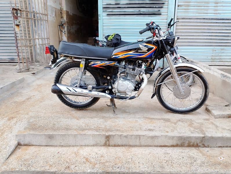 honda CG 125cc  2018 registration 2019 0