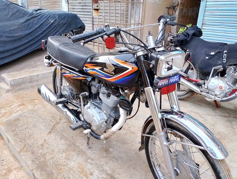 honda CG 125cc  2018 registration 2019 1