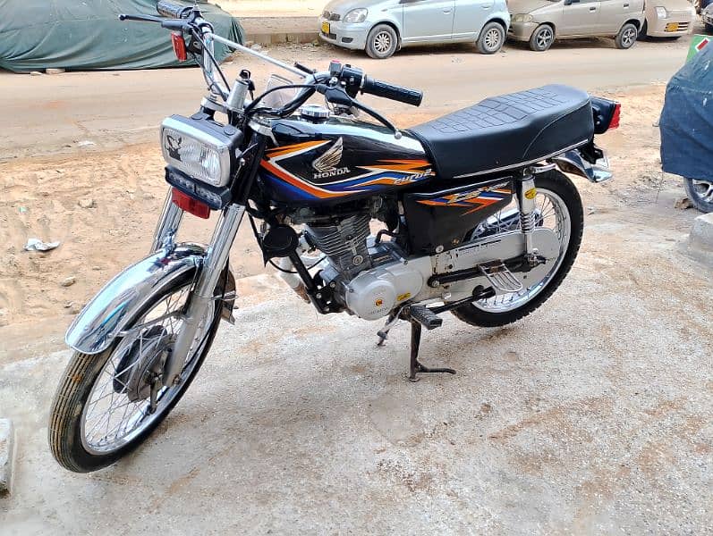 honda CG 125cc  2018 registration 2019 2