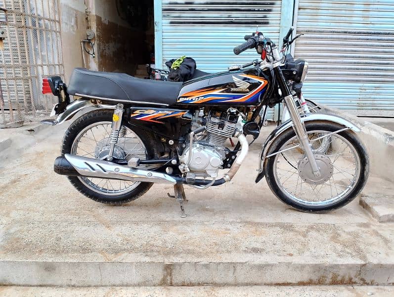 honda CG 125cc  2018 registration 2019 7