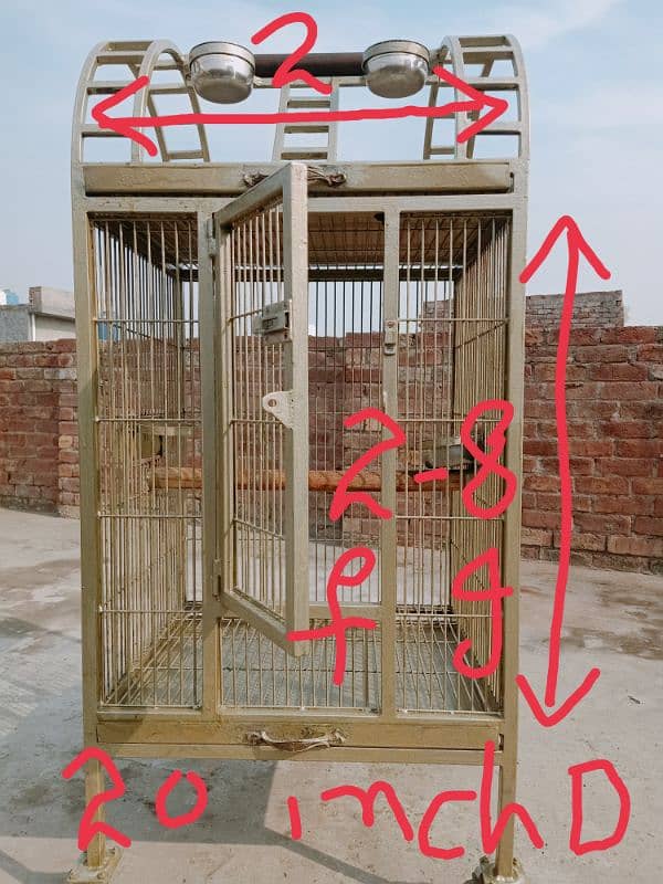 Birds Cage / can be exchange portion cage 1