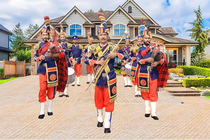 Fauji band  baja , Pipe Band baja services , band baja for wedding 1