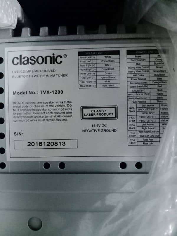 clasonic intelligent car system 1